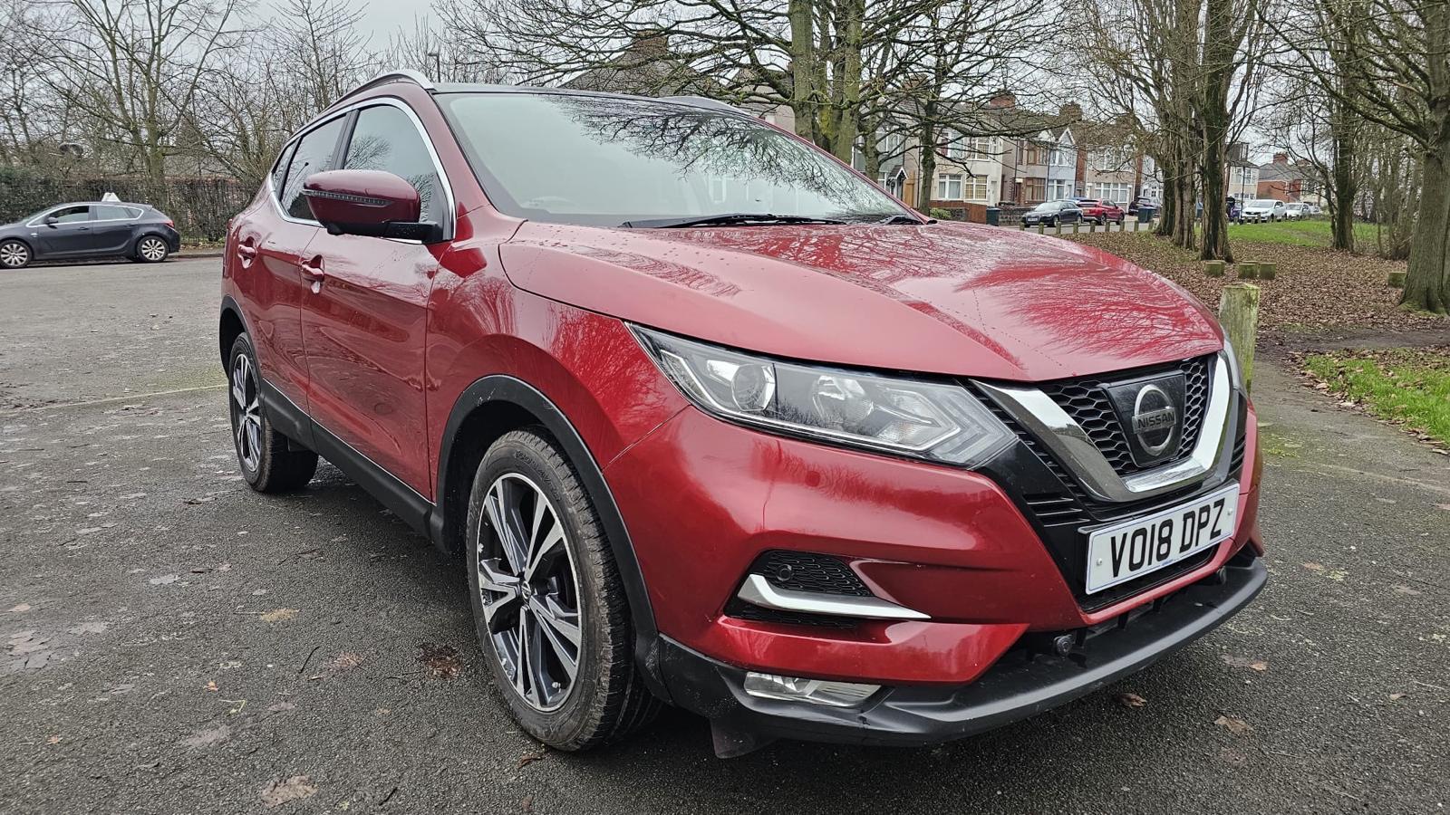2018 Nissan Qashqai [N-Connecta / Tekna Trim - Please Verify] - Magnetic Red Metallic, Premium Family SUV